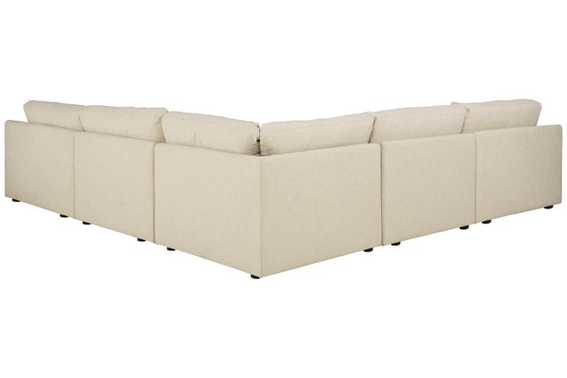 Elyza Linen 5 - Piece Sectional - Lara FurnitureSectional