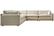 Elyza Linen 5 - Piece Sectional - Gate FurnitureSectional