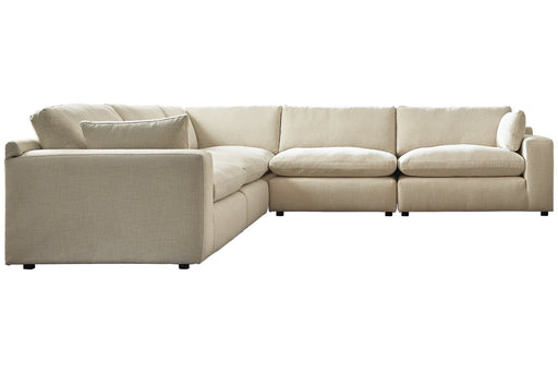 Elyza Linen 5 - Piece Sectional - Gate FurnitureSectional