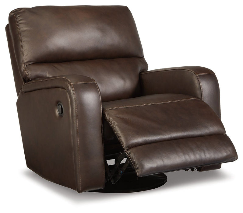 Emberla Swivel Glider Recliner - Gate FurnitureRecliner