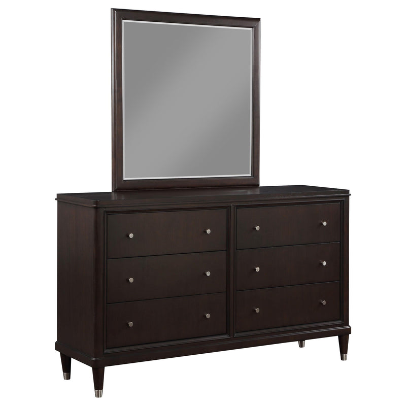 Emberlyn 6-drawer Dresser with Mirror Brown - 223063M