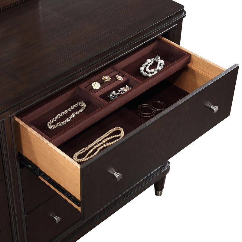 Emberlyn 6-drawer Dresser with Mirror Brown - 223063M