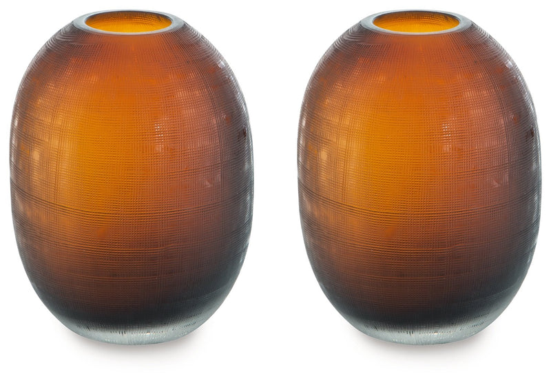 Embersen Vase (Set of 2) - Lara FurnitureVase