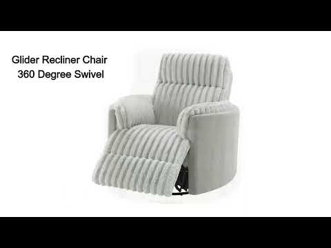 Emee Glider Recliner W/Swivel - LV04640