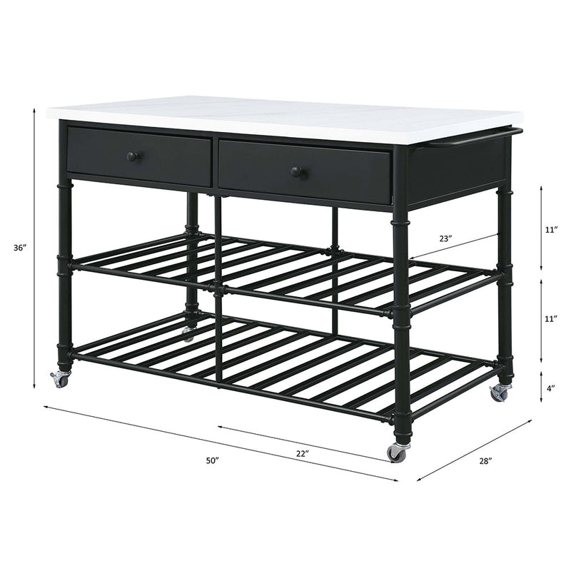 Emery Kitchen Island - 98942