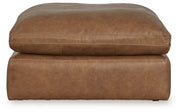 Emilia Caramel 6-Piece Sectional with Ottoman from Ashley - Lara Furniture
