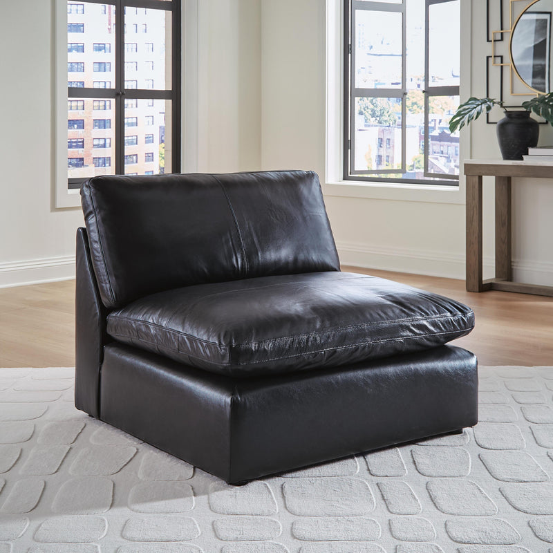 Emilia Black 7-Piece Sectional - 30902S6