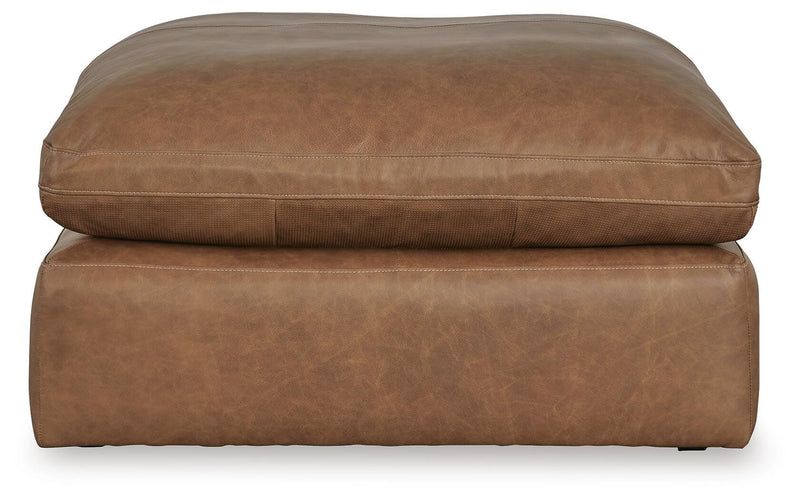 Emilia Caramel 3-Piece Sectional Sofa, 2-Piece Sectional Loveseat and Ottoman - 30901U3