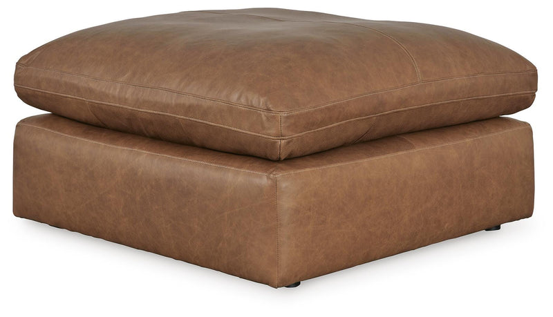 Emilia Caramel 3-Piece Sectional Sofa, 2-Piece Sectional Loveseat and Ottoman - 30901U3