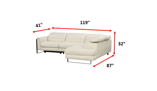 Eminence Sectional W/ Recliner Set - p13982