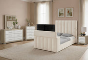 Serenity/Emma Buff Queen Bed Group - SERENITY/EMMA-BUFF-QBG