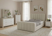 Serenity/Emma Crema King Bed Group - SERENITY/EMMA-CREMA-KBG