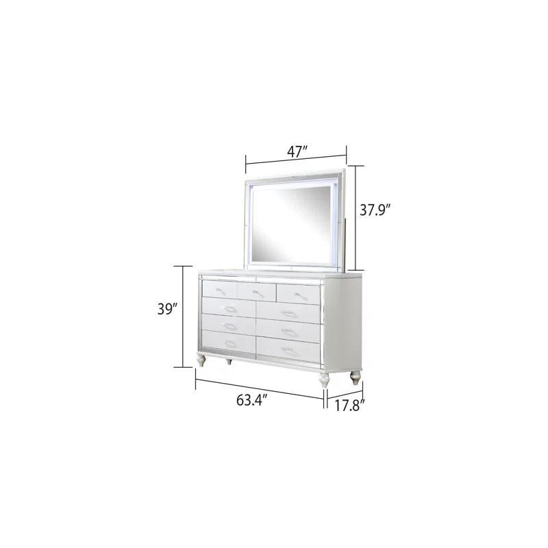 Emma MIRROR W/ LED - B516-2