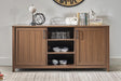 Emory Console (Volga Walnut) 1 Piece - Gate FurnitureCabinet