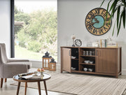 Emory Console (Volga Walnut) 1 Piece - Lara FurnitureCabinet