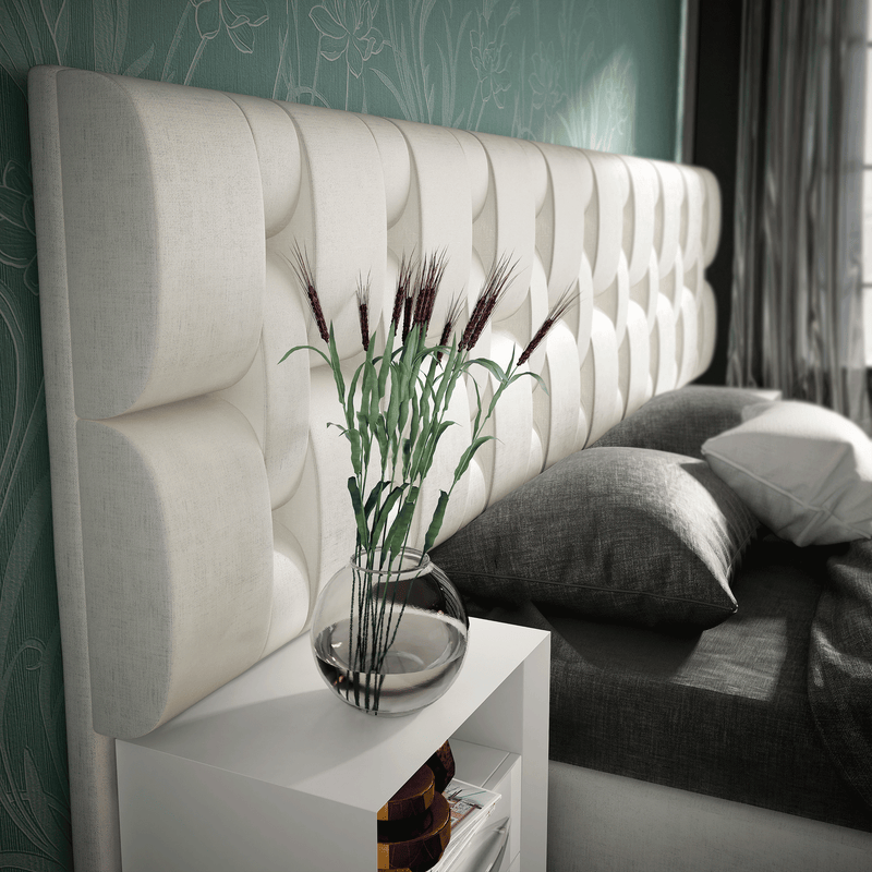 Emporio Bed Queen - Lara FurnitureQueen Bed