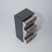 Emporio Black Chest - Lara Furniture