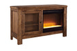 Entertainment Accessories Black Electric Fireplace Insert - Gate FurnitureFireplace