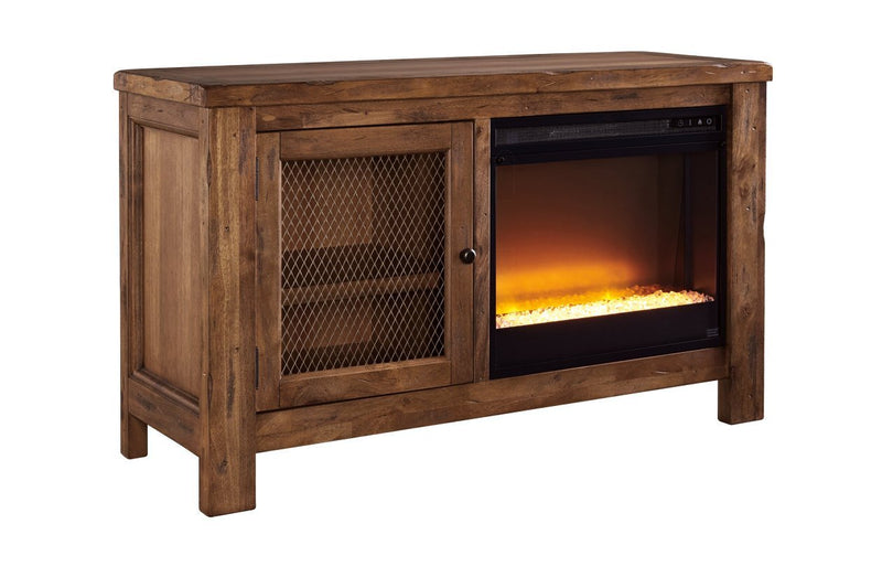 Entertainment Accessories Black Electric Fireplace Insert - Lara FurnitureFireplace
