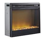 Entertainment Accessories Black Electric Fireplace Insert - Gate FurnitureFireplace
