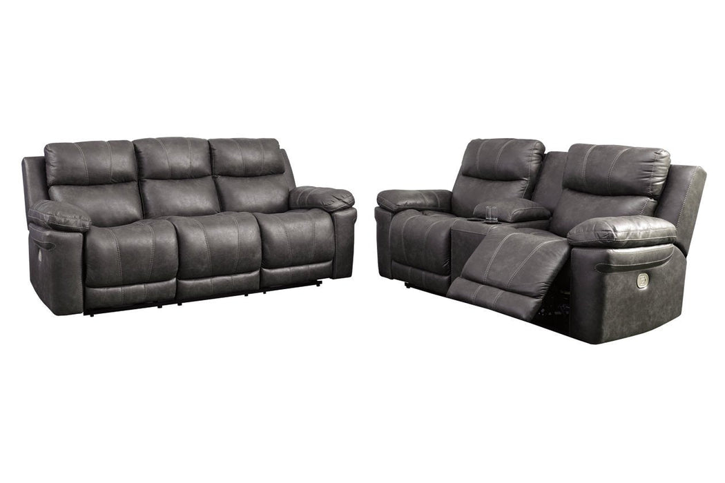 Erlangen Midnight Power Reclining Sofa - Gate FurniturePower Reclining Sofa