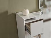 Esperanza Bedroom (Queen Frame With Headboard & Dresser With Mirror & Ottoman & 2 Nightstand) - 200-ELIF-ESP-A231-QBED-SET