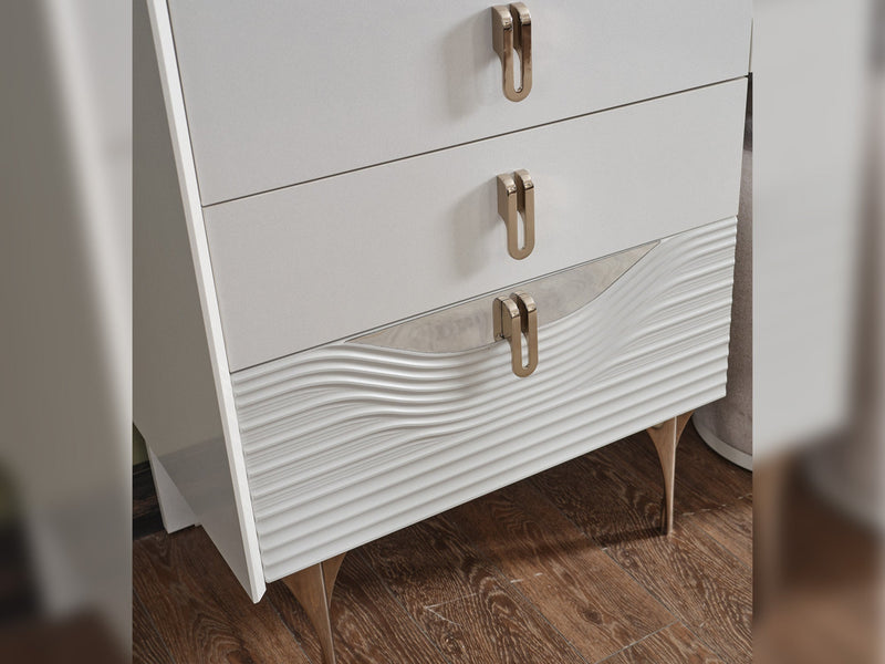 Esperanza Dresser With Mirror & Ottoman - 200-ELIF-ESP-A231-DR