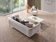 Esperanza Lovesseat Beige in Beige - 200-ESP-DRNBEIGE-2