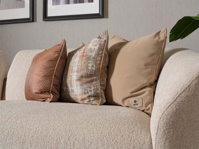 Essenza 4-pieces (2 Sofa &  2 Chair) Livingroom in Cream - 200-GAB-ESS-3311