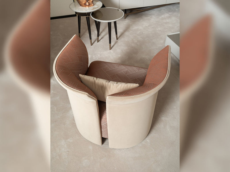 Essenza Chair in Cream - 200-GAB-ESS-B