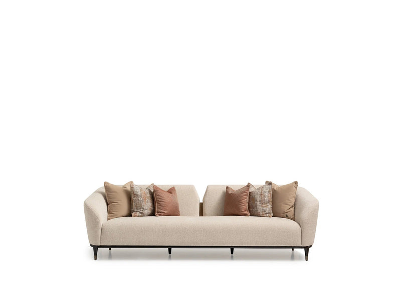 Essenza Stationary Sofa in Cream - 200-GAB-ESS-3