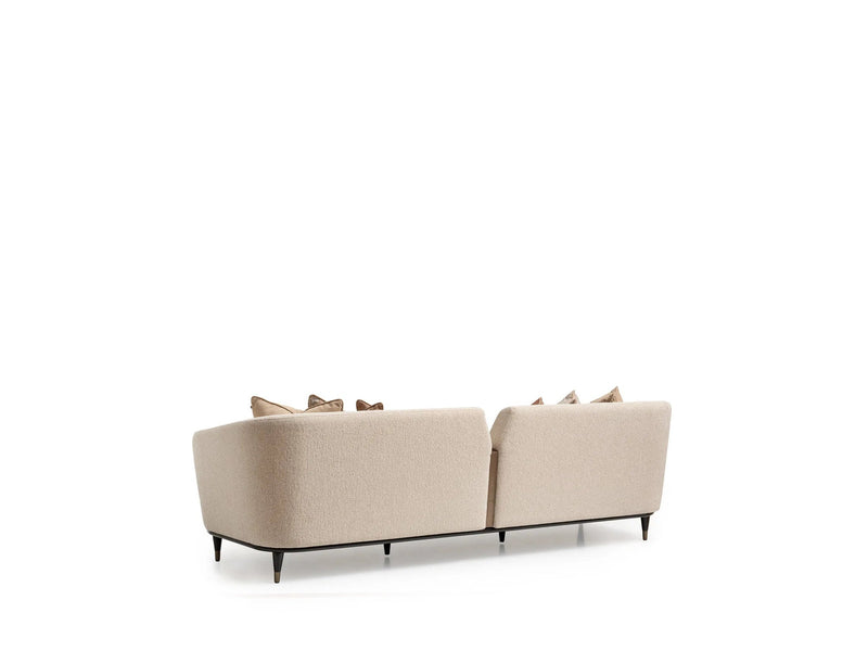 Essenza Stationary Sofa in Cream - 200-GAB-ESS-3