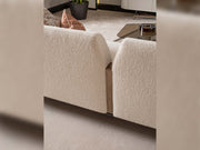 Essenza Stationary Sofa in Cream - 200-GAB-ESS-3