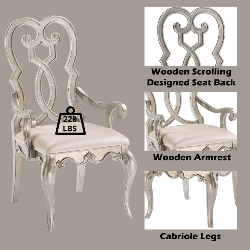 Esteban Arm Chair (Set-2) - 62203
