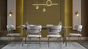 Estella 6364 Dining Chair 2Pcs   Mondero Krem /Light Gold - 23ETE63640220001