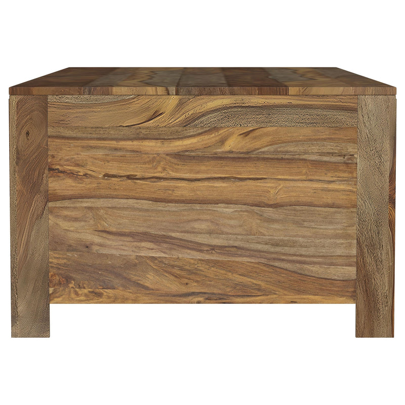 Esther 6-drawer Solid Wood Coffee Table Natural Sheesham - 723888