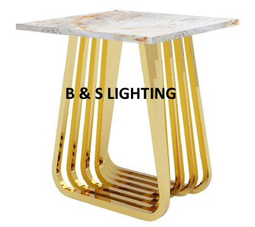 ET2005G MARBLE END TABLE - 210000007574
