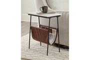 Etanbury Brown/Black/White Accent Table - Lara FurnitureTable