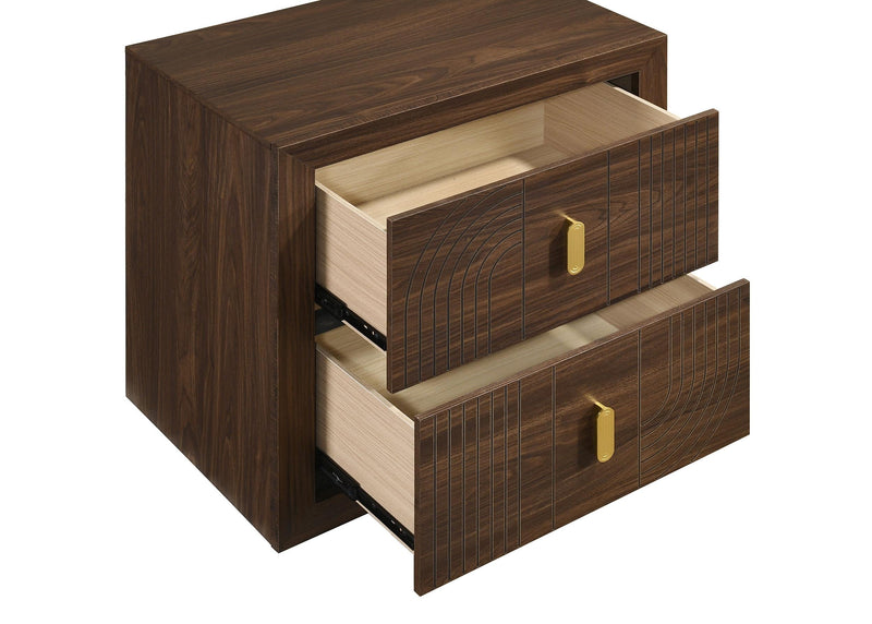 Etienne 4-piece Queen Bedroom Set Walnut - 225121Q-S4