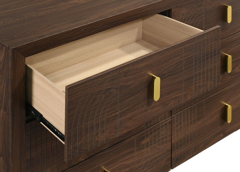 Etienne 4-piece Queen Bedroom Set Walnut - 225121Q-S4