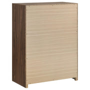 Etienne 5-drawer Bedroom Chest of Drawers Walnut - 225125