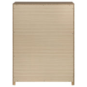 Etienne 5-drawer Bedroom Chest of Drawers Walnut - 225125