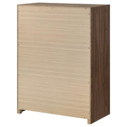 Etienne 5-drawer Bedroom Chest of Drawers Walnut - 225125