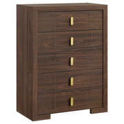 Etienne 5-piece Twin Bedroom Set Walnut - 225121T-S5