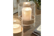 Eudocia Clear Candle Holder (Set of 2) - Lara FurnitureOther Products