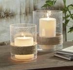 Eudocia Clear Candle Holder (Set of 2) - Gate FurnitureOther Products