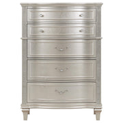 Evangeline 6-drawer Bedroom Chest Silver Oak - 223395