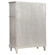 Evangeline 6-drawer Bedroom Chest Silver Oak - 223395