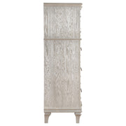 Evangeline 6-drawer Bedroom Chest Silver Oak - 223395