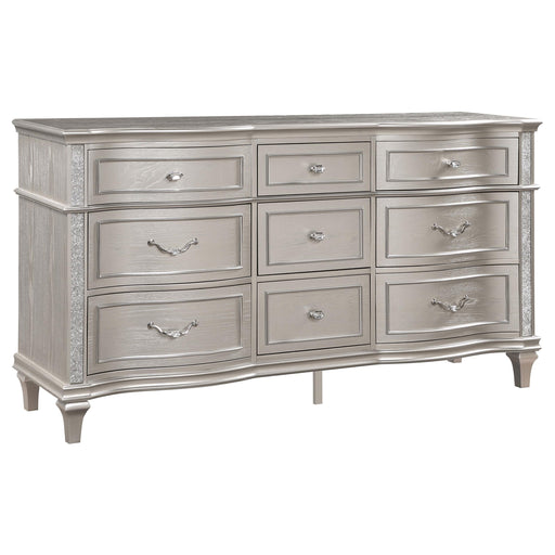 Evangeline 9-drawer Dresser Silver Oak - 223393